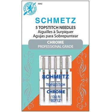 Schmetz Chrome Topstitch Needles (Choose Size)