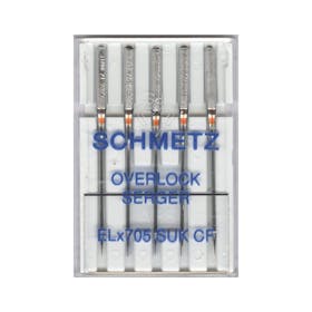 Organ Cover Stitch Needles ELx705 CR 90/14 Ball Point 5 Pack