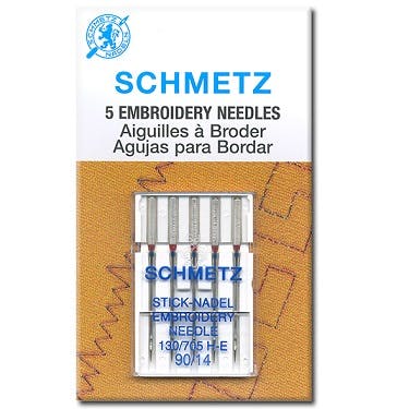 Schmetz Embroidery Needles (Choose Size)
