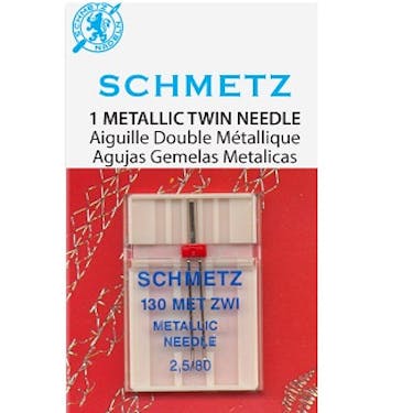 Schmetz Metallic Twin Needles (Choose Size)
