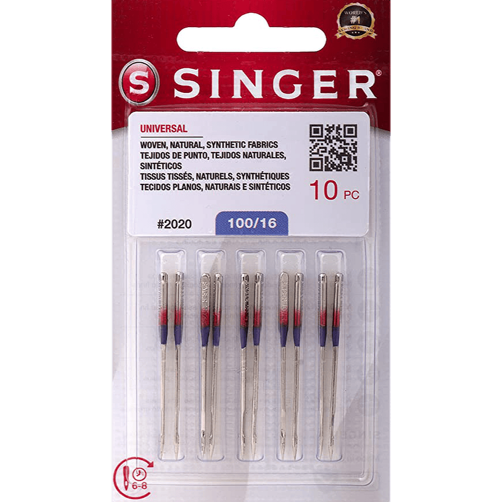 Singer Universal Needles -10 Pack (Choose Size)