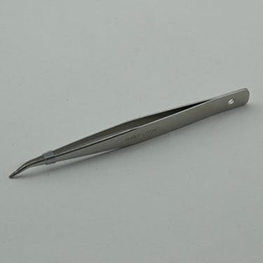 Bent Stainless Steel Tweezers