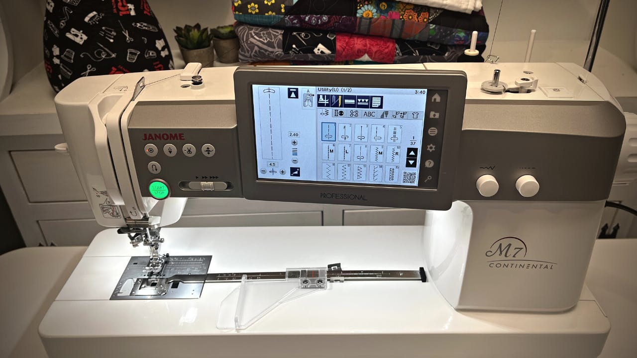Janome Cloth / Seam Guide