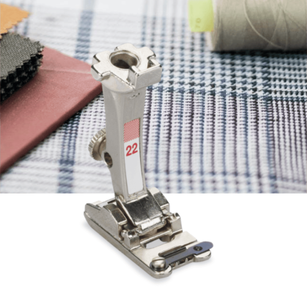Bernina Cording Foot with 3 Grooves #22