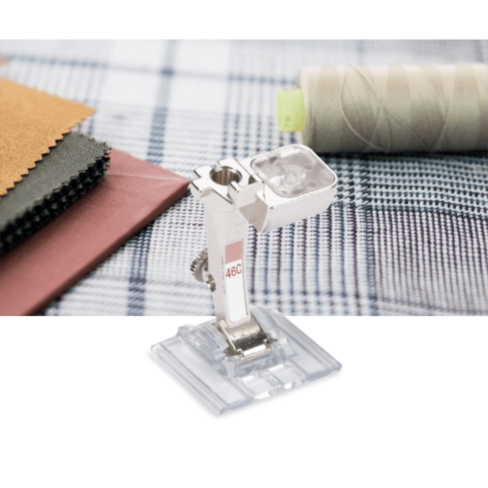 Bernina Pintuck and Decorative Stitch Foot with Clear Sole #46C