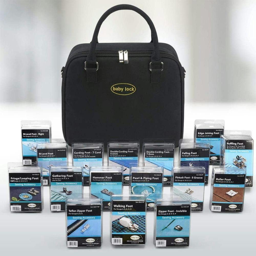 Baby Lock Foot Kit - 17 Piece With Bag