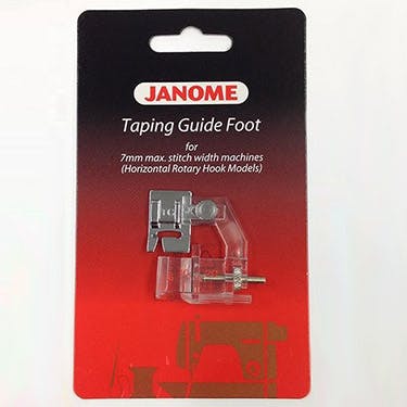 Janome Taping/Binding Guide Foot (5mm & 7mm)