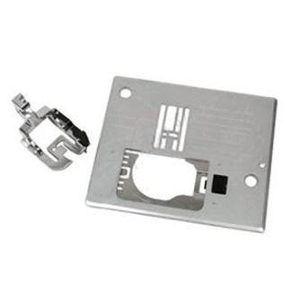 Janome Straight Stitch Needle Plate w/ Dual Feed 1/4 inch Seam Foot (Wide)