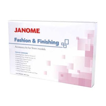 Janome Fashion and Finishing Kit (9mm)