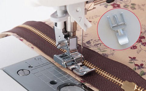Juki Zipper Foot <BR> Smart Feed Foot