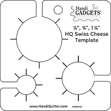 Handi Quilter Swiss Cheese Ruler