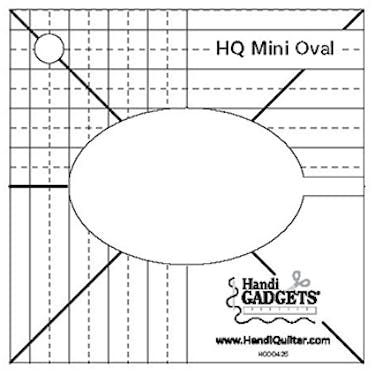 Handi Quilter Mini Oval Ruler