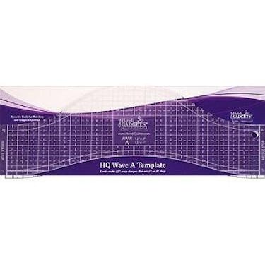 Handi Quilter Ruler - Wave A 12in