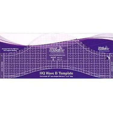 Handi Quilter Ruler - Wave B 10in