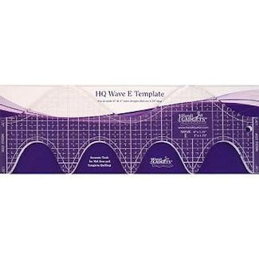 Handi Quilter Ruler - Wave E 6in and 3in
