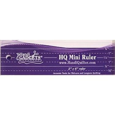 Handi Quilter Ruler - Mini Ruler 2in x 6in