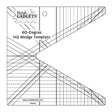 Handi Quilter 60 Degree Wedge Ruler