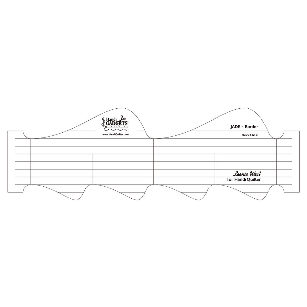 Handi Quilter JADE Border Ruler