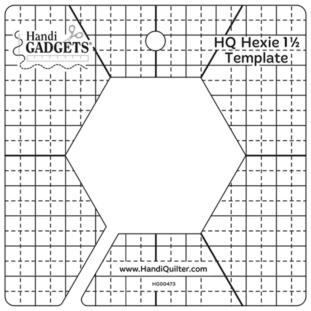 Handi Quilter 1.5 inch Hexie Ruler