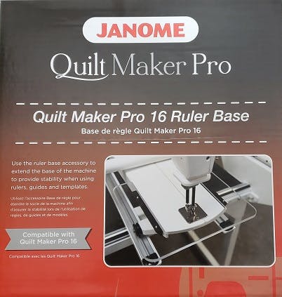 Janome Quilt Maker Pro 16 Ruler Base
