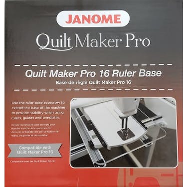 Janome Quilt Maker Pro 16 Ruler Base