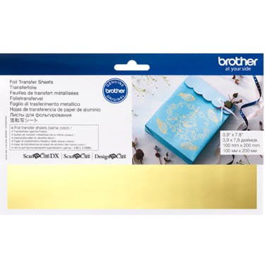 Brother Foil Transfer Sheets Gold