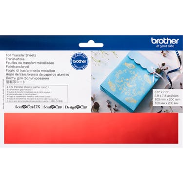 Brother Foil Transfer Sheets Red