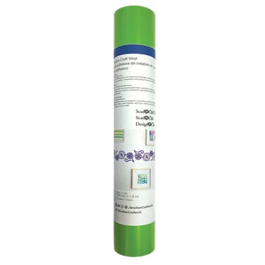 Brother Lime Green Adhesive Craft Vinyl (6 ft)