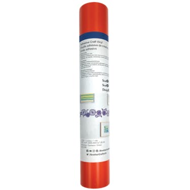 Brother Orange Adhesive Craft Vinyl (6 ft)