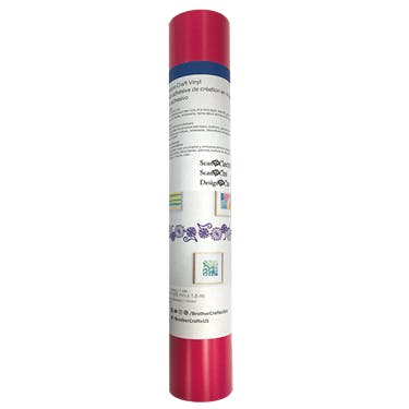 Brother Hot Pink Adhesive Craft Vinyl (6 ft)
