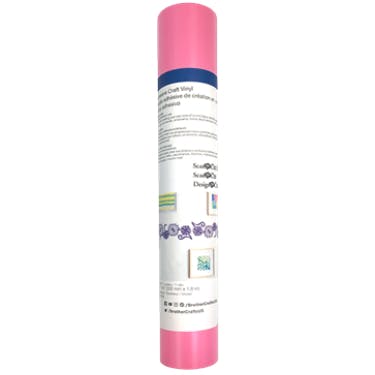 Brother Light Pink Adhesive Craft Vinyl (6 ft)