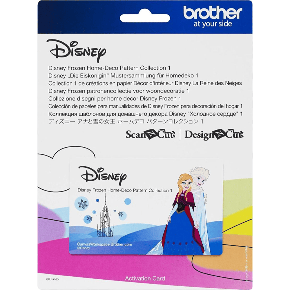 Brother ScanNCut Disney's Frozen Home-Deco Collection #1