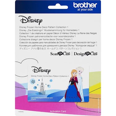 Brother ScanNCut Disney's Frozen Home-Deco Collection #1