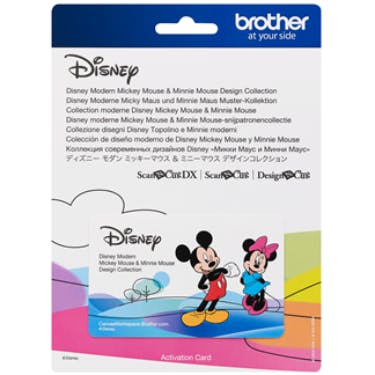 ScanNCut Mickey Mouse & Minnie Mouse Modern Design Collection