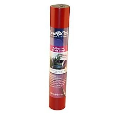 Brother Red Adhesive Craft Vinyl (6 ft)