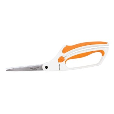 Fiskar 8 inch SoftTouch Bent Spring Easy Action Shears