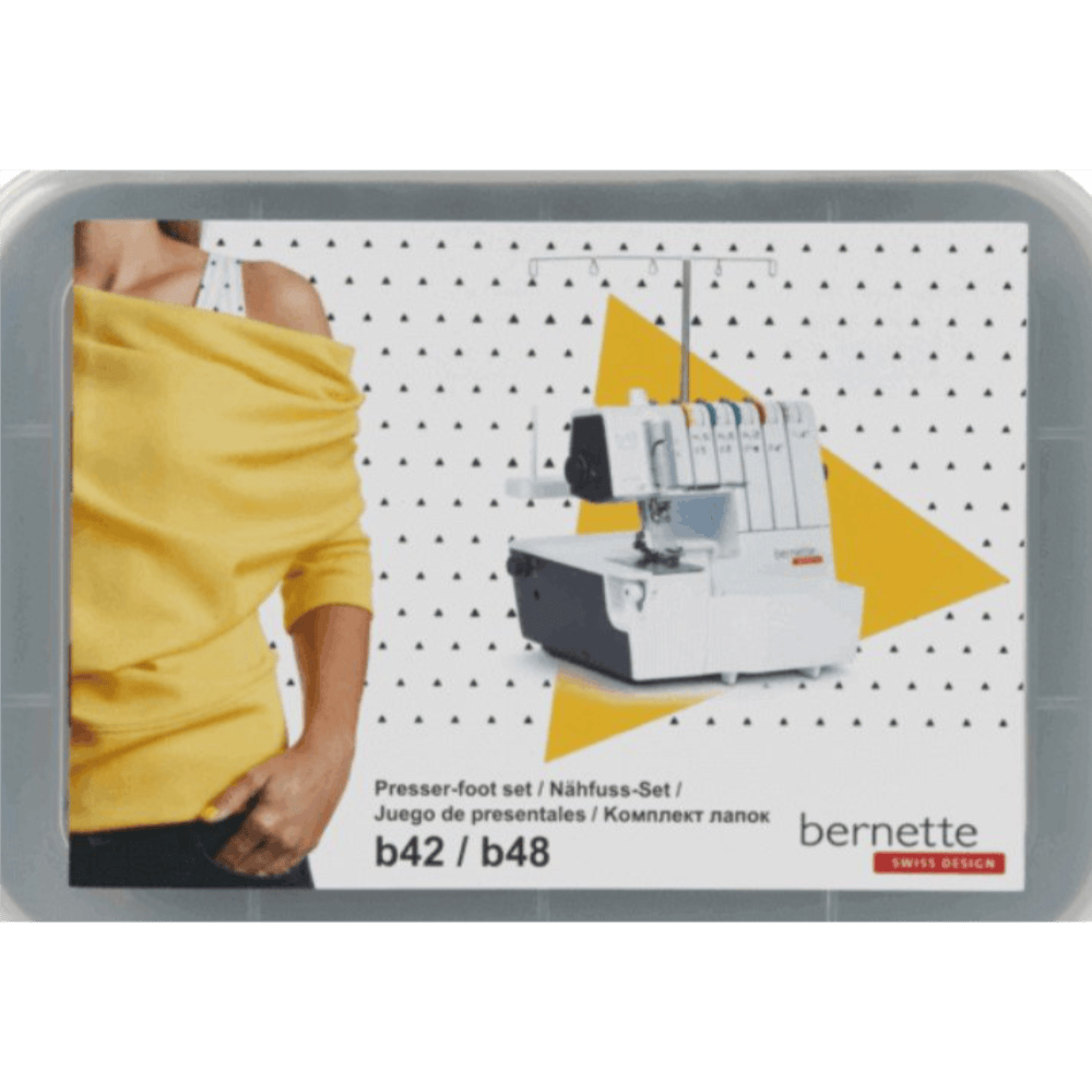 Bernette Cover/Chainstitch Feet Kit (8PCS)