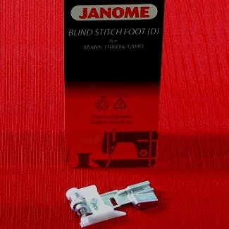 Janome Blind Stitch Foot (D)