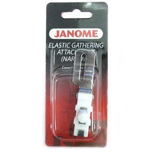 Janome Elastic Gathering Attachment - Narrow (CoverPro)