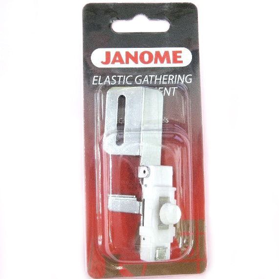 Janome Elastic Gathering Attachment - Wide Underside (CoverPro)