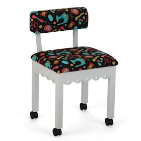 ARROW Royal Purple Hydraulic Sewing Chair