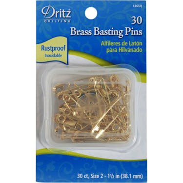 Dritz Brass Basting Pins