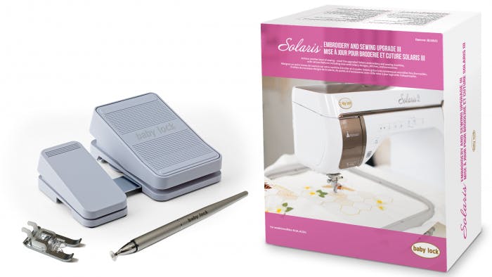 Baby Lock Solaris Embroidery and Sewing Upgrade 3