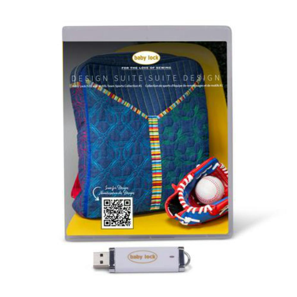 Baby Lock Fills & Motifs Team Sports Collection #1