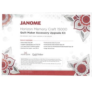 Janome Quilt Maker MC15000 Accessory Upgrade Kit