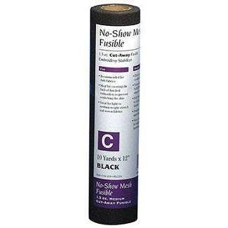 Baby Lock No-Show Mesh Fusible Stabilizer 10yd x 12
