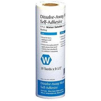 Baby Lock Dissolve-Away Mesh Self-Adhesive 10yd x 9.5
