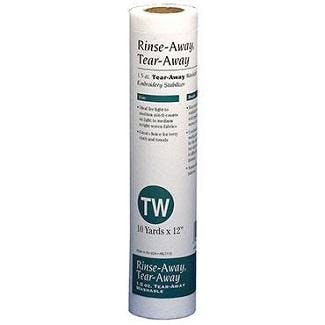 Baby Lock Rinse-Away Tear-Away Stabilizer 10yd x 12