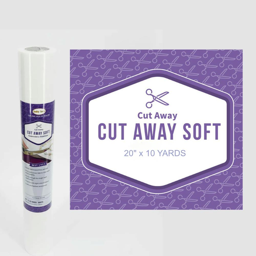 Baby Lock Cut Away Soft Stabilizer 10yd x 20