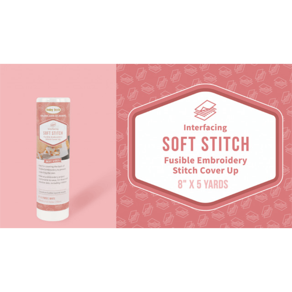 Baby Lock Soft Stitch Fusible Stitch Cover Up 5 Yards x 8 Inches